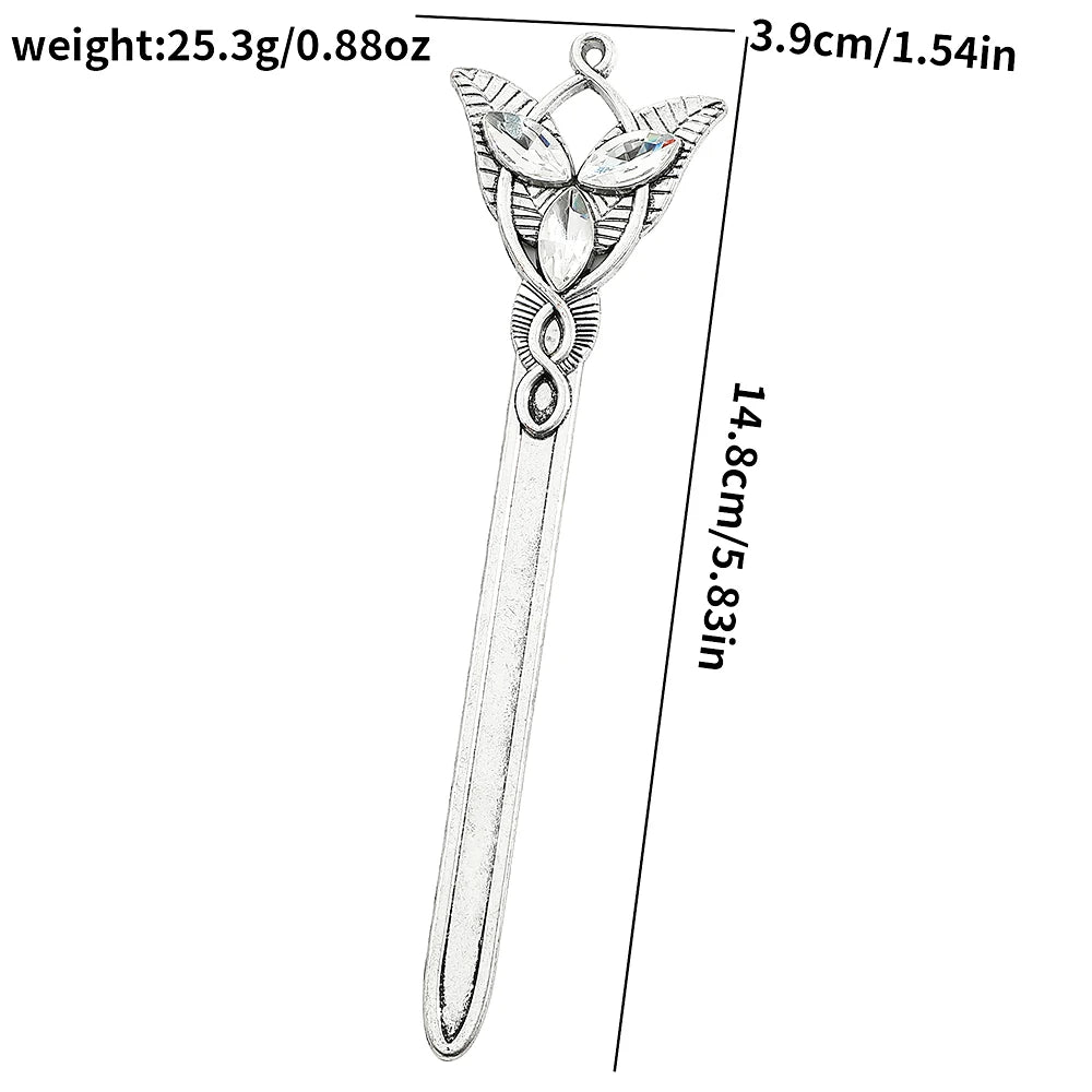 Evenstar Metal Bookmarks, Funny Quotes Bookmarks Reading Markers for Movie Fans Book Lovers, Study Stationery Office Supplies