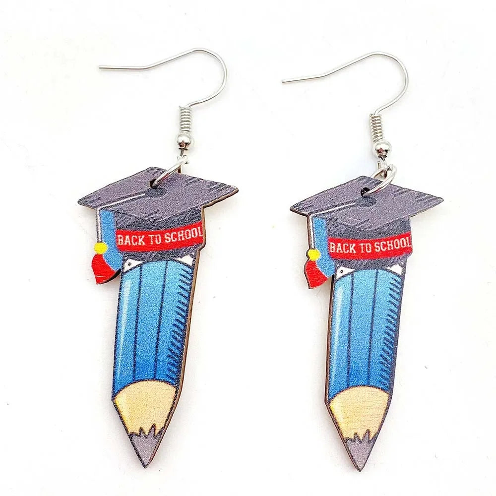 Graduation earrings