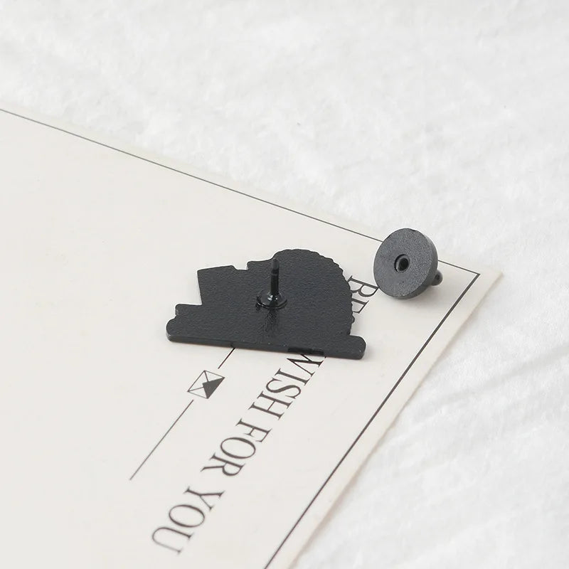 Reading Time Enamel Pins