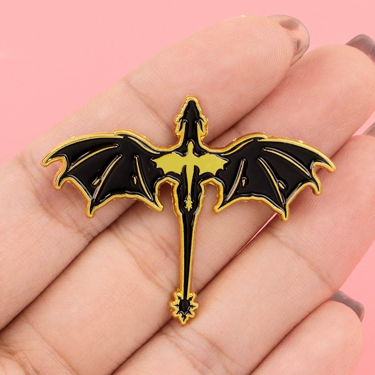 Fantasy Fourth Wing Enamel Pins