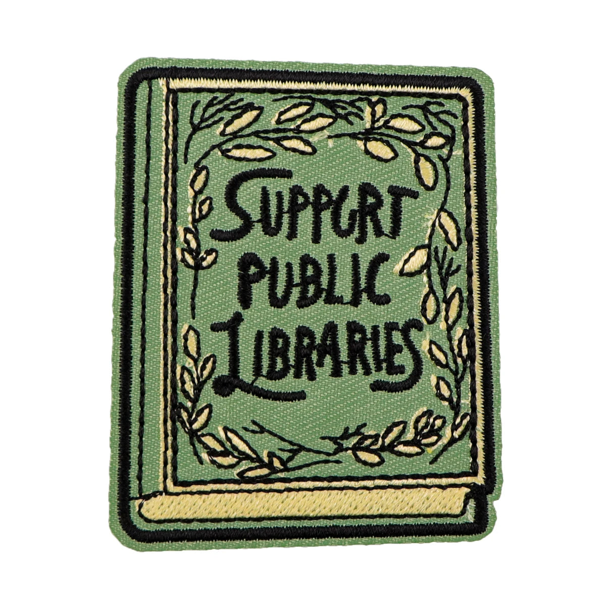Book Quotes Embroidered Patch for Clothing